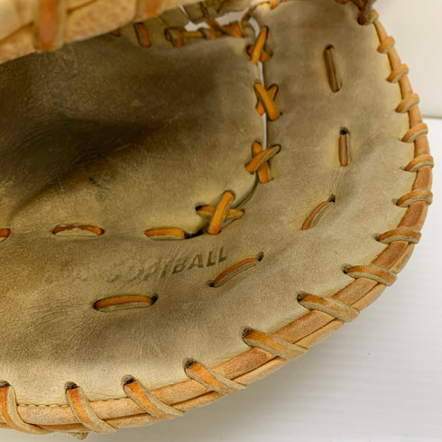 ミズノ MIZUNO ソフトボール用 大人 一般 ファーストミット 一塁手 グローブ グラブ 右投げ 中古品 野球 9490