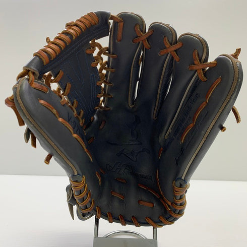 中古品 ハタケヤマ HATAKEYAMA 硬式 外野手用グローブ V-97HB 袋付き 5527