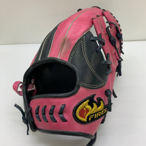 ファイヤーズ 軟式 大人 一般 内野手用 グローブ グラブ 右投げ 中古品 野球 1444