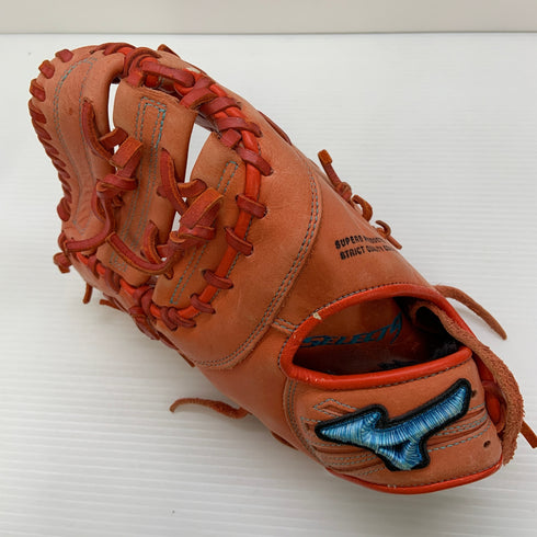 ミズノ MIZUNO セレクトナイン 少年軟式 子ども ファーストミット 一塁手 グローブ グラブ 左投げ 1AJFY25800 中古品 野球 7160