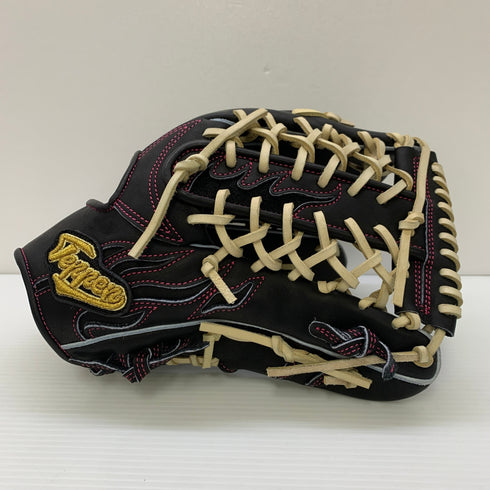 てっぺん Teppen 硬式 大人 一般 外野手用 グローブ グラブ 右投げ TTY 中古品 グローブ袋付き 野球 6788