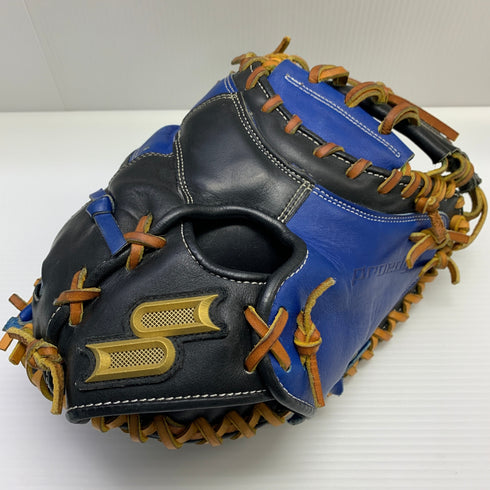 エスエスケイ SSK プロエッジ 軟式 大人 一般 キャッチャーミット 捕手 グローブ グラブ 右投げ PENMU2241 中古品 野球 7241