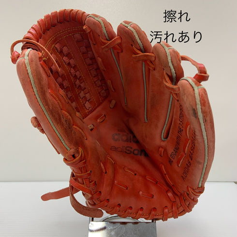 アディダス adidas 軟式 大人 一般 オールラウンド グローブ グラブ 右投げ 中古品 野球 6389
