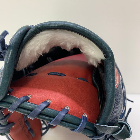 ウィルソン Wilson ワナビーヒーロー デュアル 軟式 大人 一般 内野手用 グローブ グラブ 右投げ RHJ86H 中古品 野球 6052