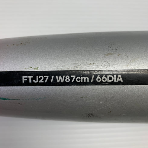アディダス adidas エアロハンマー 軟式 大人 一般 FRP製バット FTJ27 中古 野球 8302
