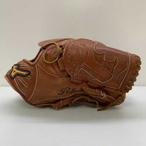 ミズノ MIZUNO プロフェッショナル 1AJGR12691 軟式 大人 一般 投手用 グローブ ピッチャー グラブ 右投げ 中古品 野球 8742
