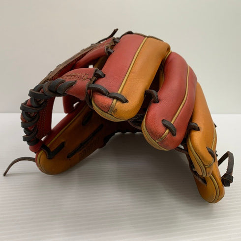 中古品 ゼット ZETT プロステイタス 軟式 内野手用オーダーグローブ 刺繍有り 4220