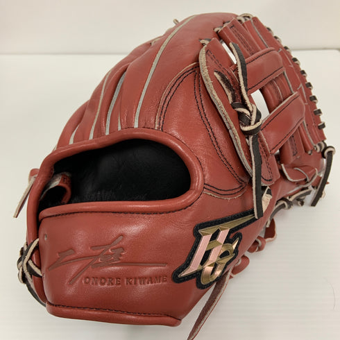 ハイゴールド HI-GOLD OKG-4108 軟式 大人 一般 外野手用 グローブ グラブ 右投げ 中古品 野球 1407