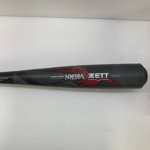 中古品 ゼット ZETT バットモンスターブラックキャノン 軟式 FRP製 バット BCT31583 ケース付き 6847