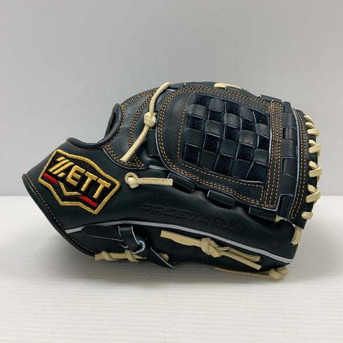 ゼット ZETT プロステイタス 硬式 内野手 遊撃手・二塁手用グローブ BPROG564 ナイトブラック 5801