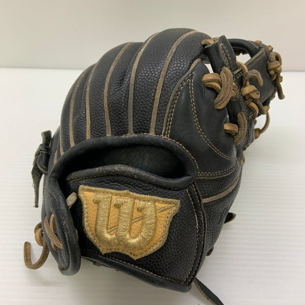 ウィルソン Wilson DMAX 少年軟式 子ども オールラウンド グローブ グラブ 右投げ 中古品 野球 9380