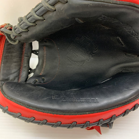 ハタケヤマ HATAKEYAMA 軟式 大人 一般 キャッチャーミット 捕手 グローブ グラブ 右投げ TH-SH19 中古品 野球 6647