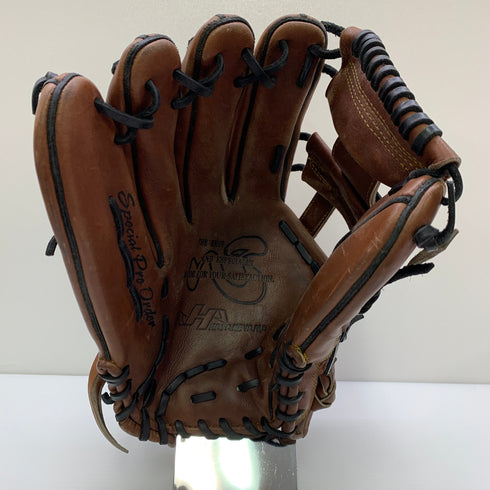 ハタケヤマ HATAKEYAMA PRO-1418 硬式 大人 一般 外野手用 グローブ グラブ 左投げ 中古品 野球 8678