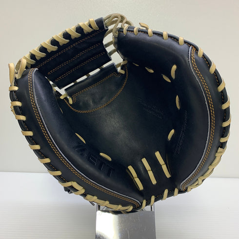 ゼット ZETT ロステイタス 硬式 大人 一般 キャッチャーミット 捕手 グローブ グラブ 右投げ BPROCM820 中古品 箱・グローブ袋付き 野球 6477