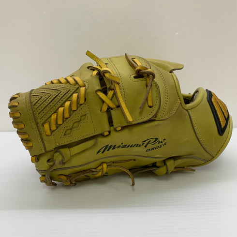 ミズノ MIZUNO ミズノプロ mizunopro 硬式 大人 一般 投手用 グローブ ピッチャー グラブ 左投げ オーダー 中古品 野球 8679