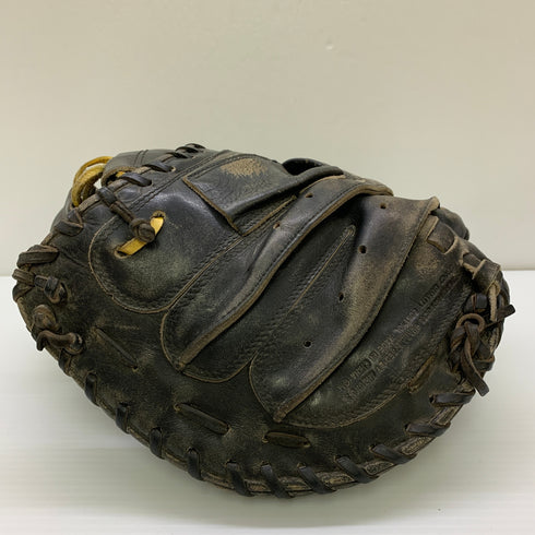 ミズノ MIZUNO W11700 軟式 大人 一般 キャッチャーミット 捕手 グローブ グラブ 右投げ 中古品 野球 9513