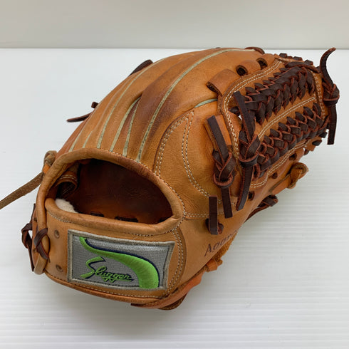 久保田スラッガー KUBOTA SLUGGER KSN-MS-1 軟式 大人 一般 内野手用 グローブ グラブ 右投げ 中古品 野球 9334