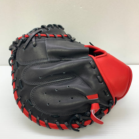 ミズノ MIZUNO ミズノプロ mizunopro HAGA 軟式 大人 一般 キャッチャーミット 捕手 グローブ グラブ 右投げ オーダー 中古品 グローブ袋付き 野球 1087