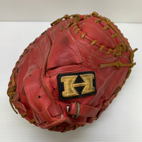 ハイゴールド HI-GOLD スペシャルオーダー 軟式 大人 一般 キャッチャーミット 捕手 グローブ グラブ 右投げ NO-884R 中古品 野球 6183