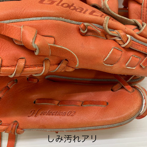ミズノ MIZUNO グローバルエリート 軟式 大人 一般 内野手用 グローブ グラブ 右投げ 中古品 野球 6360