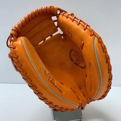 ハタケヤマ HATAKEYAMA 軟式 大人 一般 キャッチャーミット 捕手 グローブ グラブ 右投げ TH-258 中古品 野球 6121