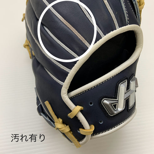ハタケヤマ HATAKEYAMA 軟式 大人 一般 外野手用 グローブ グラブ 右投げ PRO-G97 中古品 野球 8327