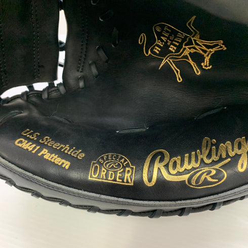 ローリングス Rawlings HOH GRMSOMHH 硬式 大人 一般 キャッチャーミット 捕手 グローブ グラブ 右投げ 中古品 グローブ袋付き 野球 9115