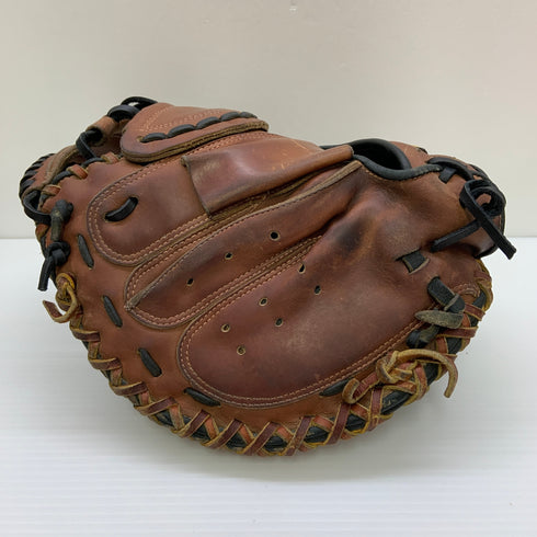 ミズノ MIZUNO グローバルエリート Global Elite 軟式 大人 一般 キャッチャーミット 捕手 グローブ グラブ 右投げ オーダー 中古品 野球 8831