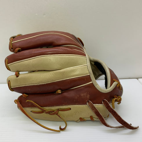 アトムズ ATOMS 軟式 大人 一般 内野手用 グローブ グラブ 右投げ 中古品 野球 1476