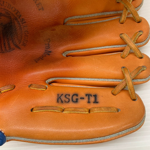 久保田スラッガー KUBOTA SLUGGER 硬式 大人 一般 内野手用 グローブ グラブ 右投げ KSG-T1 中古品 野球 6565