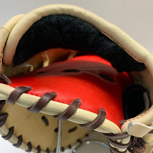 ジームス Zeems 硬式 大人 一般 ファーストミット 一塁手 グローブ グラブ 右投げ SV-405FMSW2 中古品 野球 6863