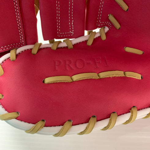 ハタケヤマ HATAKEYAMA 軟式 大人 一般 ファーストミット 一塁手 グローブ グラブ 右投げ PRO-F1 中古品 野球 6236