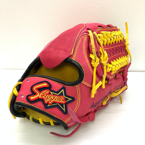 久保田スラッガー KUBOTA SLUGGER 軟式 大人 一般 投手用 グローブ ピッチャー グラブ 右投げ オーダー 中古品 野球 1375