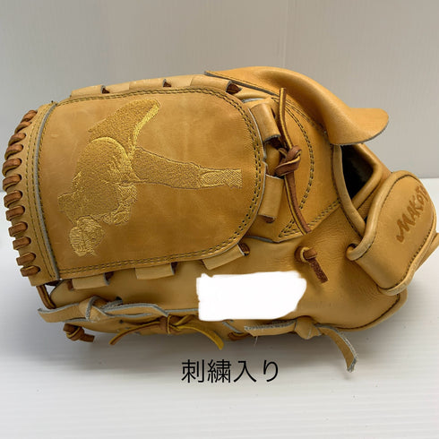 誠 硬式 大人 一般 投手用 グローブ ピッチャー グラブ 左投げ 中古品 野球 7097