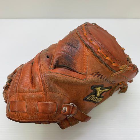 ミズノ MIZUNO ミズノプロ mizunopro 硬式 大人 一般 キャッチャーミット 捕手 グローブ グラブ 右投げ 中古品 野球 8977