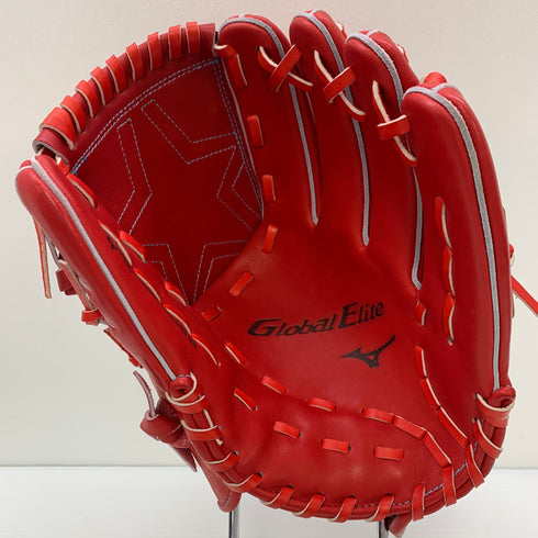 ミズノ MIZUNO グローバルエリート 硬式 ゴールデンエイジ 一般 投手用 グローブ ピッチャー グラブ 右投げ 1AJGL25001 タグ付き グローブ袋付き 野球 6669