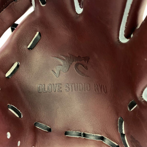 中古品 リュウ GLOVE STUDIO RYU 硬式 内野手用グローブ RYU-G5 5261