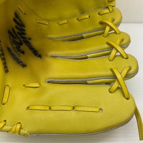 ミズノ MIZUNO ミズノプロ mizunopro 硬式 大人 一般 内野手用 グローブ グラブ 右投げ オーダー 中古品 野球 9282