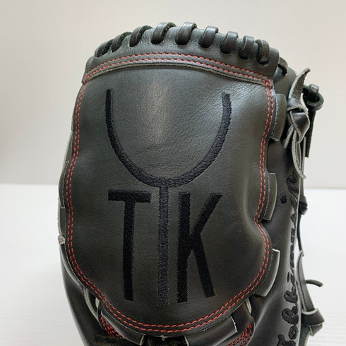 中古品 ミズノ MIZUNO ミズノプロ オーダー硬式 投手用グローブ 刺繍入り 4390