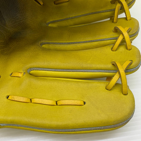 グロム 軟式 大人 一般 投手用 グローブ ピッチャー グラブ 右投げ 中古品 野球 9402