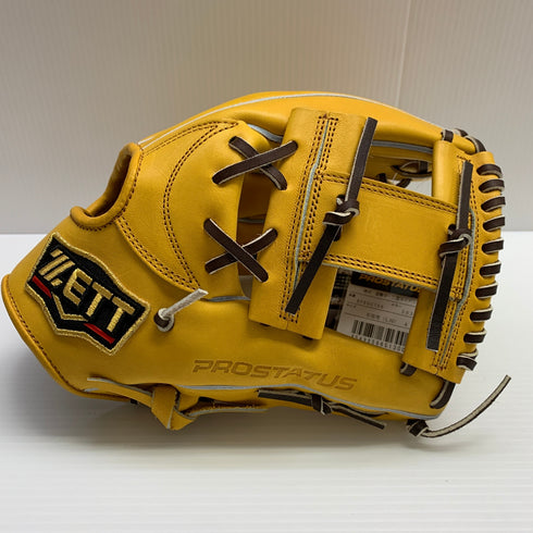 ゼット ZETT プロステイタス 硬式 大人 一般 内野手用 グローブ グラブ 右投げ BPROG766 タグ付き 野球 7802