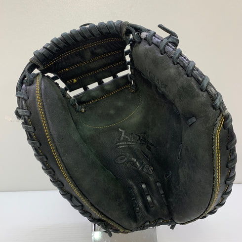 アシックス asics BCJ4BC 軟式 大人 一般 キャッチャーミット 捕手 グローブ グラブ 右投げ 中古品 野球 9422