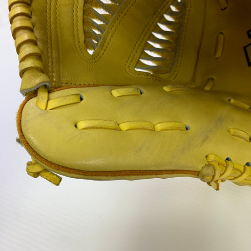 ゼット ZETT YNAMIC LEAGUERS 軟式 大人 一般 投手用 グローブ ピッチャー グラブ 右投げ 中古品 野球 1098