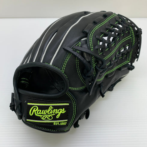 ローリングス Rawlings ハイパーテック 軟式 大人 一般 オールラウンド グローブ グラブ 右投げ GR4HTDW5 中古品 野球 8323