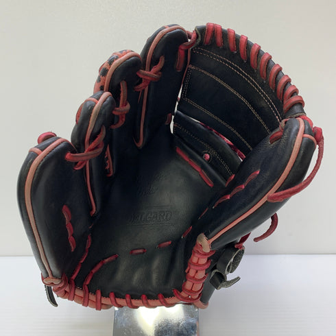 ベルガード 軟式 大人 一般 投手用 グローブ ピッチャー グラブ 左投げ 中古品 グローブ袋付き 野球 6075