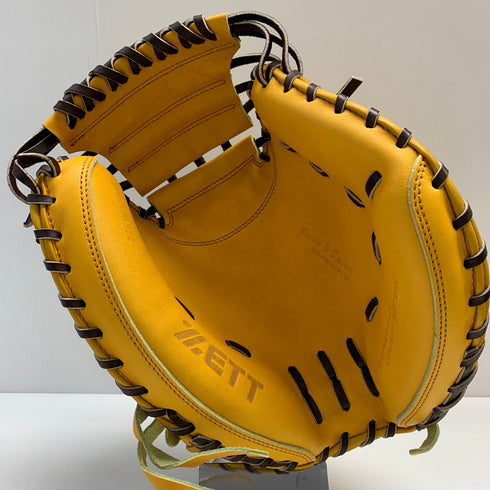 ゼット ZETT プロステイタス 硬式 大人 一般 キャッチャーミット 捕手 グローブ グラブ 右投げ BPROCM922 中古品 野球 6905