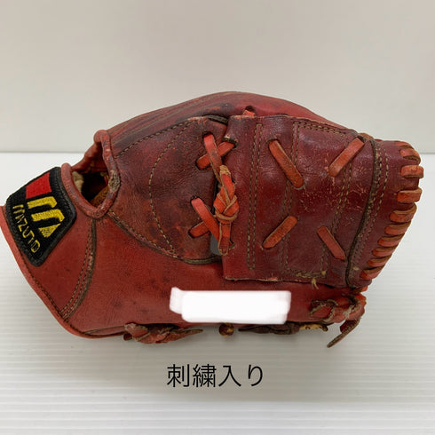 ミズノ MIZUNO ワールドウィン 信義作 硬式 大人 一般 内野手用 グローブ グラブ 右投げ 中古品 野球 6579