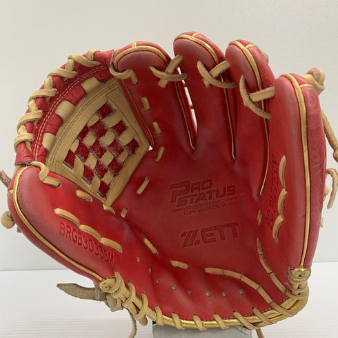 中古品 ゼット ZETT プロステイタス オーダー 軟式 内野手用 BRGB30356M 4100