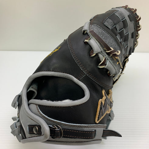 ツーウェイプレイヤー 硬式 大人 一般 ファーストミット 一塁手 グローブ グラブ 右投げ オーダー 中古品 箱付き 野球 8709