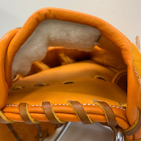 久保田スラッガー KUBOTA SLUGGER 硬式 大人 一般 内野手用 グローブ グラブ 右投げ KSG-24MS 中古品 箱付き 野球 7924